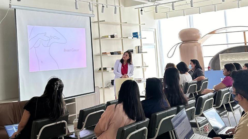 Corporate wellness seminar